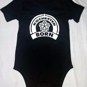 Rochester Born Onesie