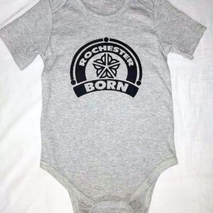 Rochester Born Onesie