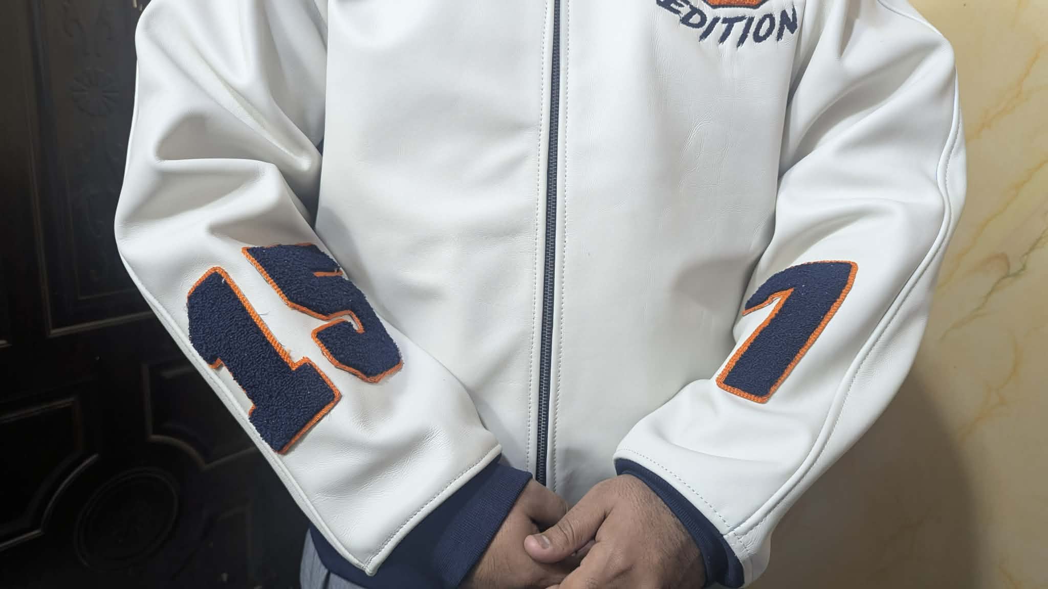 New Work Leather Jacket - Image 5